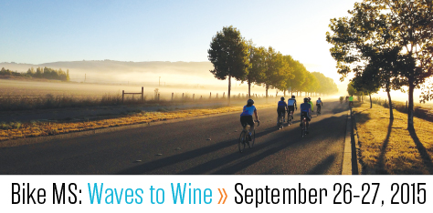 Bike MS: Waves to Wine 2015